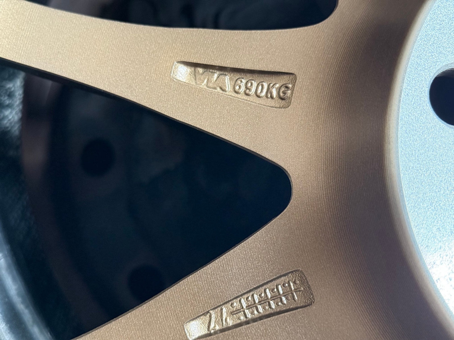 New 18X8.5 ET43 AOW Flow Formed CE28 Rim (4 wheel) Matt Bronze 5X114.3