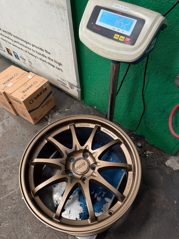 New 18X8.5 ET43 AOW Flow Formed CE28 Rim (4 wheel) Matt Bronze 5X114.3