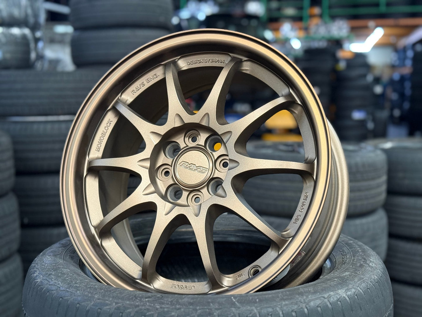 New 16X7 ET40 AOW Flow Formed CE28 Rim (4 wheel) Matt Bronze 4X100
