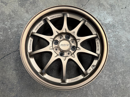 New 16X7 ET40 AOW Flow Formed CE28 Rim (4 wheel) Matt Bronze 4X100
