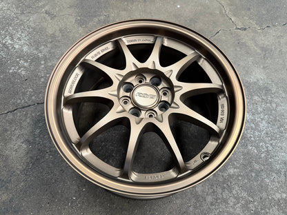 New 16X7 ET40 AOW Flow Formed CE28 Rim (4 wheel) Matt Bronze 4X100