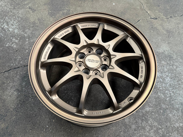 New 16X7 ET40 AOW Flow Formed CE28 Rim (4 wheel) Matt Bronze 4X100