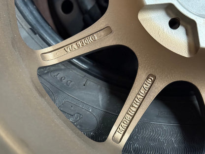 New 16X7 ET40 AOW Flow Formed CE28 Rim (4 wheel) Matt Bronze 4X100