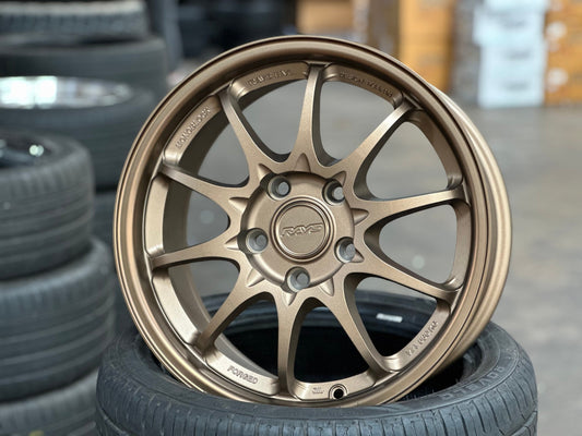 New 16X7 ET40 AOW Flow Formed CE28 Rim (4 wheel) Matt Bronze 5X114.3