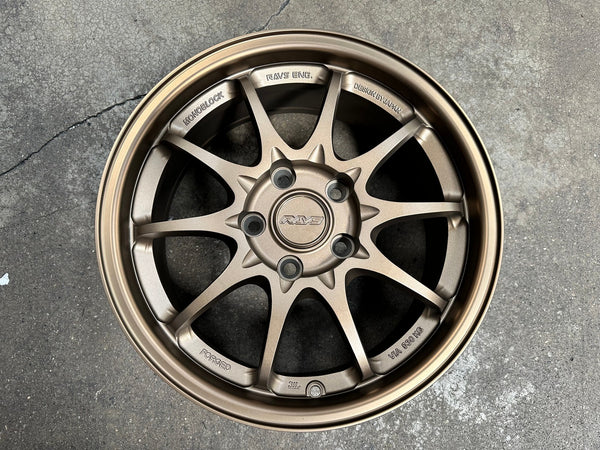 New 16X7 ET40 AOW Flow Formed CE28 Rim (4 wheel) Matt Bronze 5X114.3
