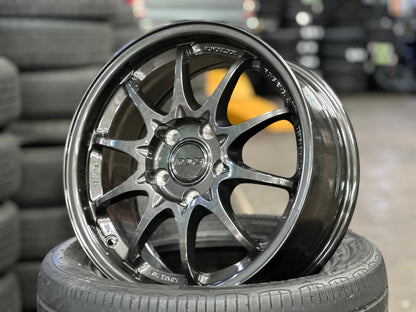 New 16X7 ET40 AOW Flow Formed CE28 Rim (4 wheel) Gloss Gunmetal 5X114.3