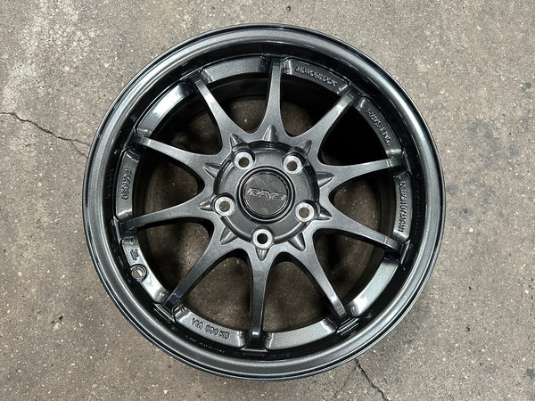 New 16X7 ET40 AOW Flow Formed CE28 Rim (4 wheel) Gloss Gunmetal 5X114.3