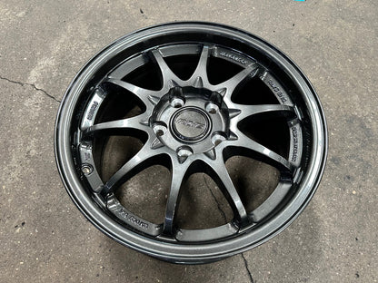 New 16X7 ET40 AOW Flow Formed CE28 Rim (4 wheel) Gloss Gunmetal 5X114.3