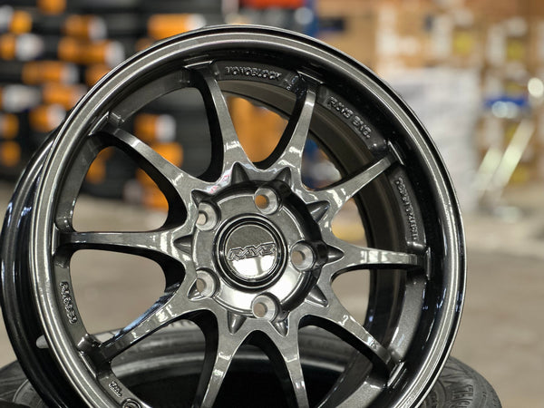 New 16X7 ET40 AOW Flow Formed CE28 Rim (4 wheel) Gloss Gunmetal 5X114.3