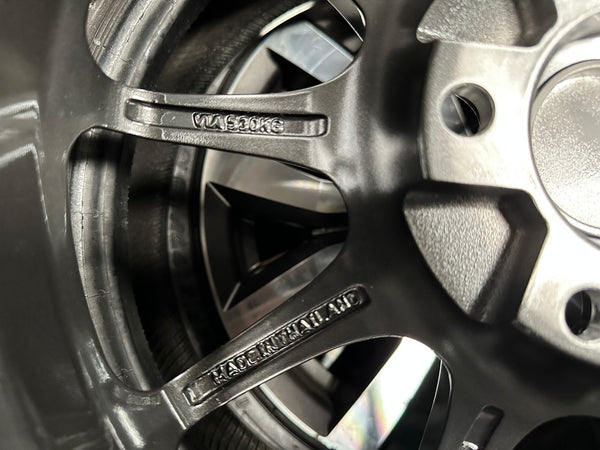 New 16X7 ET40 AOW Flow Formed CE28 Rim (4 wheel) Gloss Gunmetal 5X114.3