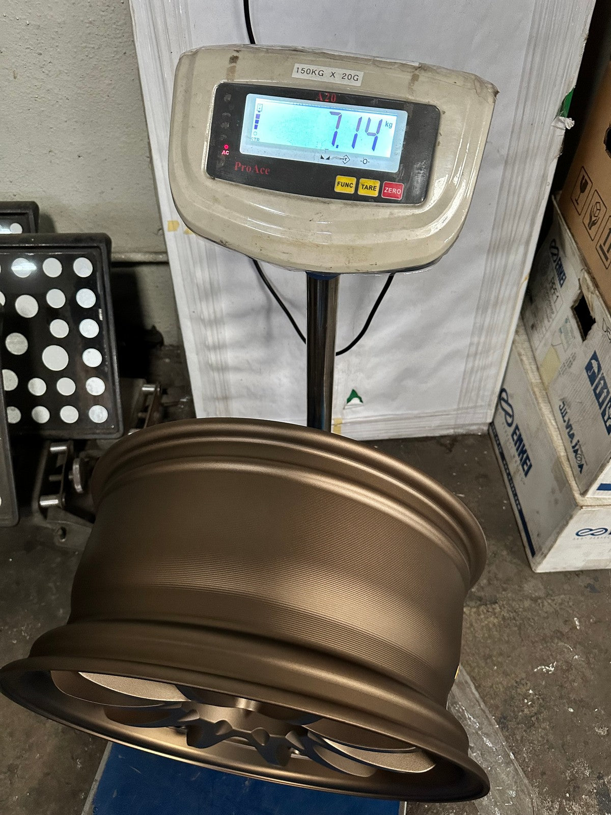 New 17X8 ET40 AOW Flow Formed CE28 Rim (4 wheel) Matt Bronze 4X100