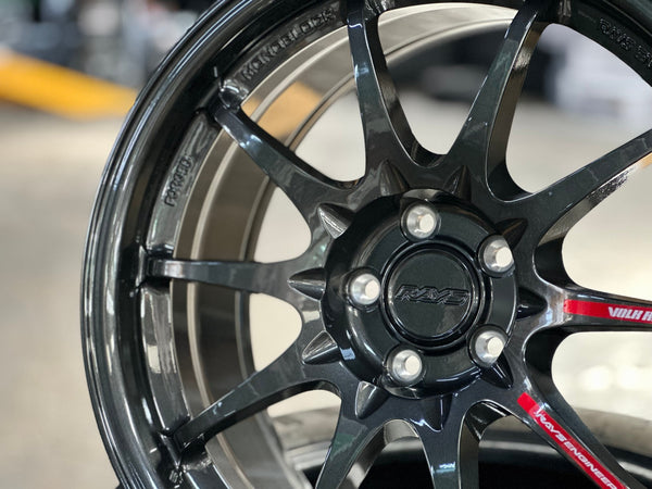 New 17X8 ET35 AOW Flow Formed CE28 Rim (4 wheel) Gloss Gunmetal 5X100