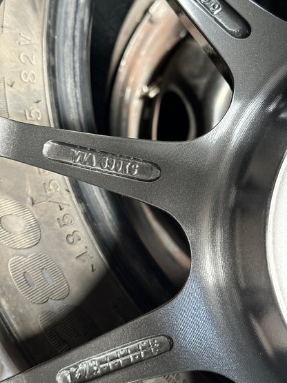 New 17X8 ET35 AOW Flow Formed CE28 Rim (4 wheel) Gloss Gunmetal 5X100