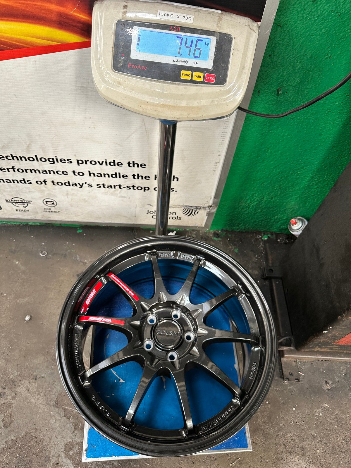 New 17X8 ET35 AOW Flow Formed CE28 Rim (4 wheel) Gloss Gunmetal 5X100