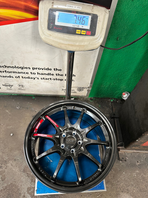 New 17X8 ET35 AOW Flow Formed CE28 Rim (4 wheel) Gloss Gunmetal 5X100