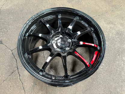 New 17X8 ET35 AOW Flow Formed CE28 Rim (4 wheel) Gloss Black 5X100