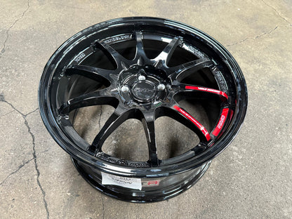 New 17X8 ET35 AOW Flow Formed CE28 Rim (4 wheel) Gloss Black 5X100