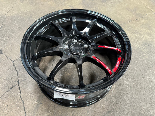 New 17X8 ET35 AOW Flow Formed CE28 Rim (4 wheel) Gloss Black 5X100