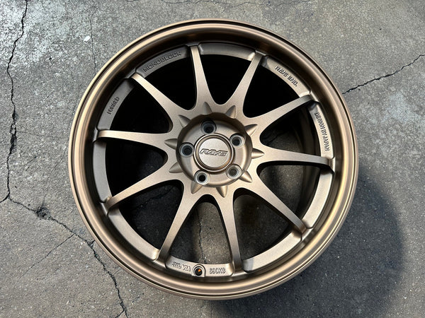 New 17X8 ET35 AOW Flow Formed CE28 Rim (4 wheel) Matt Bronze 5X100