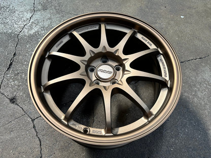 New 17X8 ET35 AOW Flow Formed CE28 Rim (4 wheel) Matt Bronze 5X100