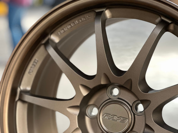New 17X8 ET35 AOW Flow Formed CE28 Rim (4 wheel) Matt Bronze 5X100