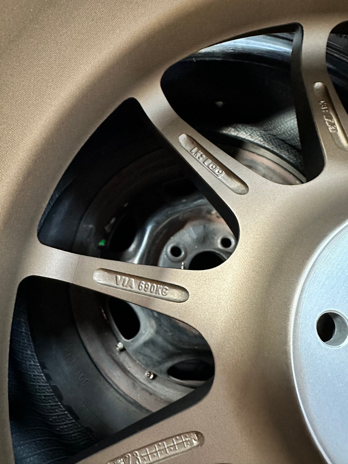 New 17X8 ET35 AOW Flow Formed CE28 Rim (4 wheel) Matt Bronze 5X100