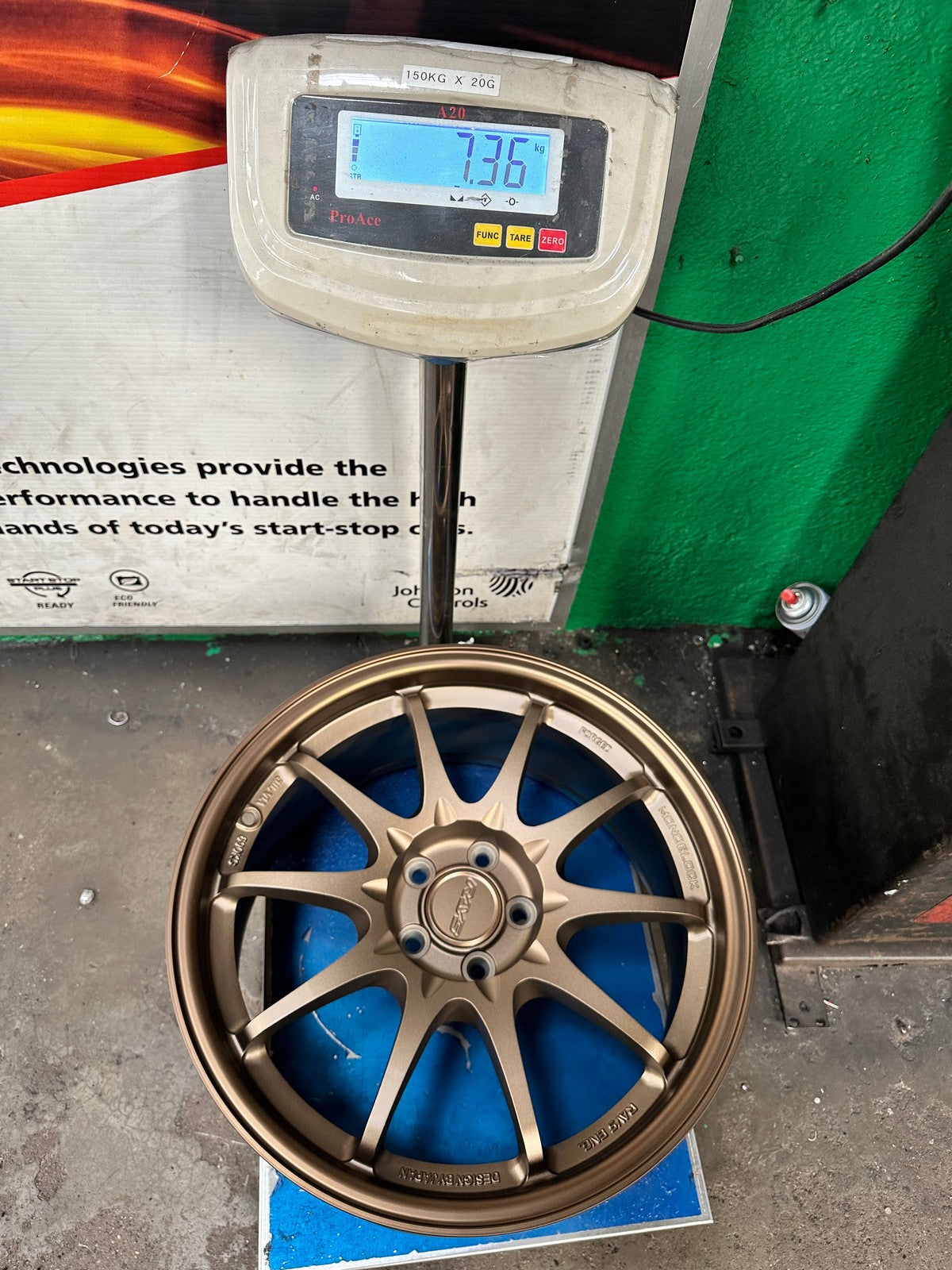 New 17X8 ET35 AOW Flow Formed CE28 Rim (4 wheel) Matt Bronze 5X100