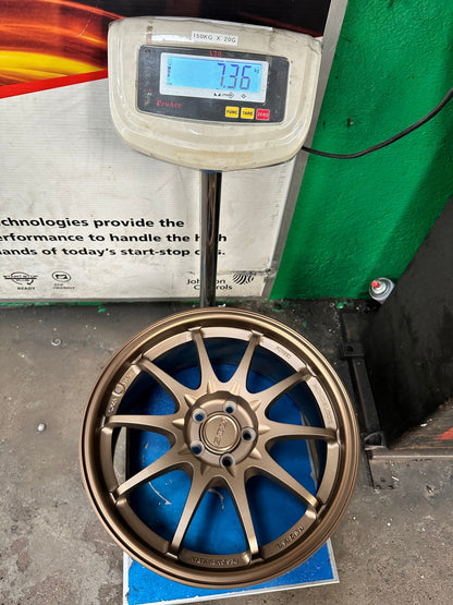 New 17X8 ET35 AOW Flow Formed CE28 Rim (4 wheel) Matt Bronze 5X100