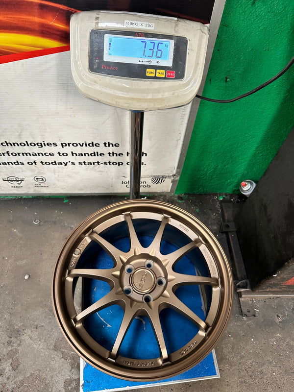 New 17X8 ET35 AOW Flow Formed CE28 Rim (4 wheel) Matt Bronze 5X100