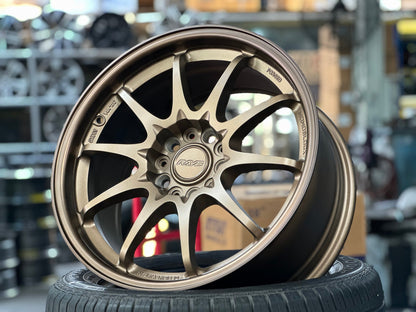 New 17X8 ET35 AOW Flow Formed CE28 Rim (4 wheel) Matt Bronze 5X114.3