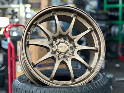 New 17X8 ET35 AOW Flow Formed CE28 Rim (4 wheel) Matt Bronze 5X114.3