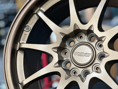 New 17X8 ET35 AOW Flow Formed CE28 Rim (4 wheel) Matt Bronze 5X112