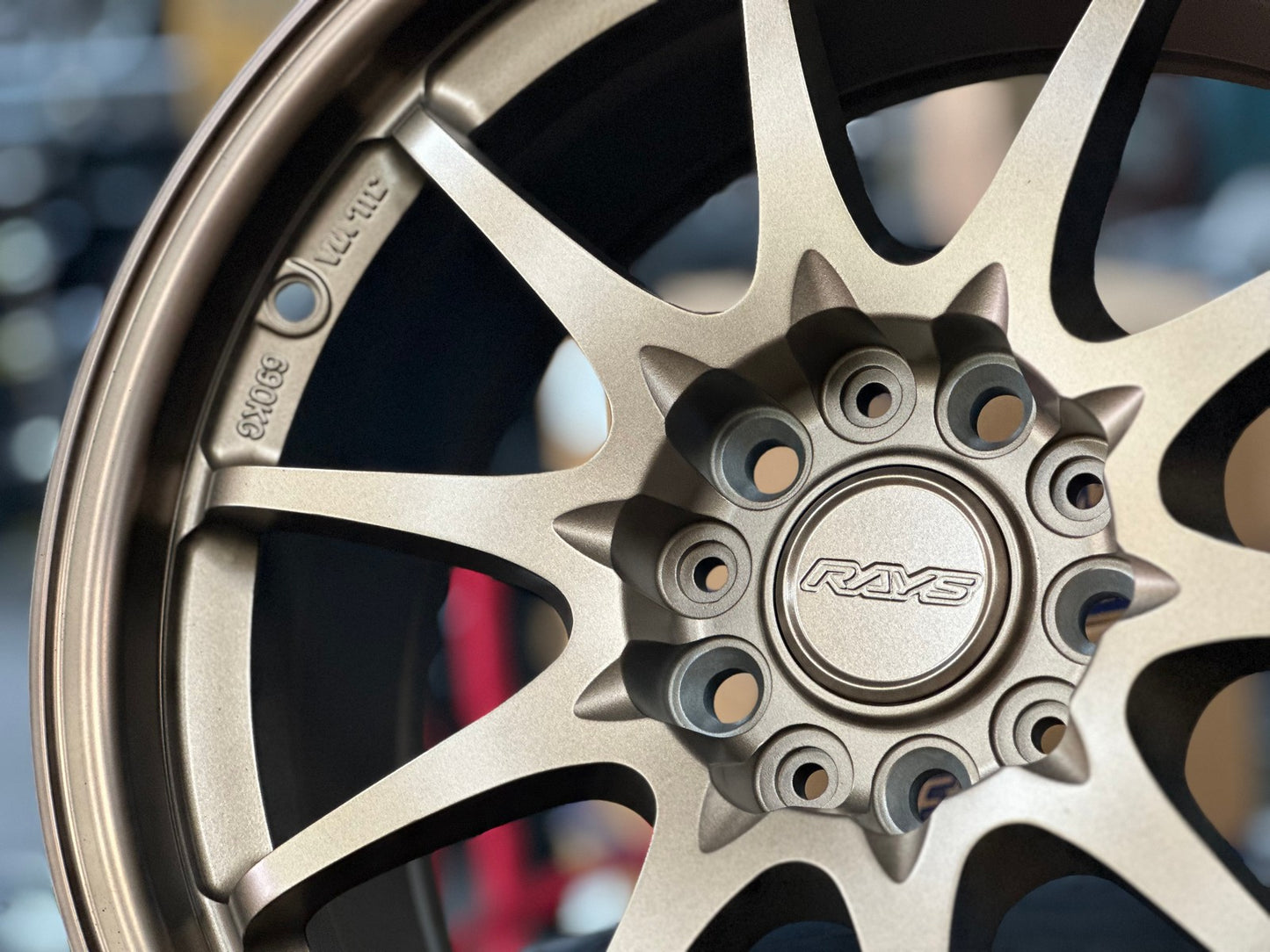 New 17X8 ET35 AOW Flow Formed CE28 Rim (4 wheel) Matt Bronze 5X114.3