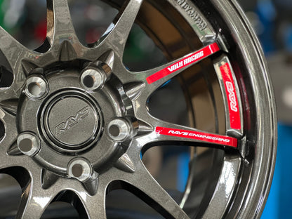 New 17X8 ET35 AOW Flow Formed CE28 Rim (4 wheel) Gloss Gunmetal 5X114.3