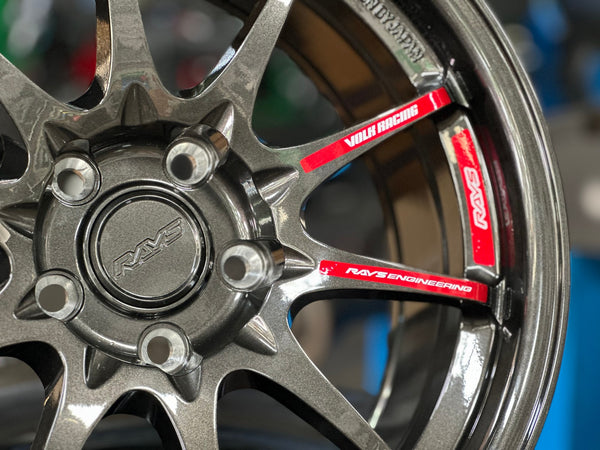 New 17X8 ET35 AOW Flow Formed CE28 Rim (4 wheel) Gloss Gunmetal 5X114.3