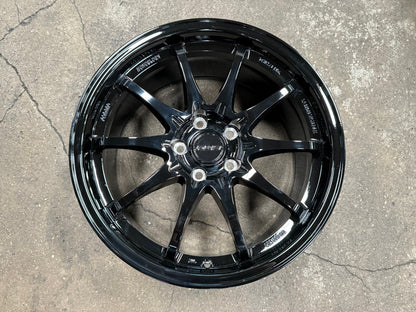 New 18X8.5 ET43 AOW Flow Formed CE28 Rim (4 wheel) Gloss Black 5X112