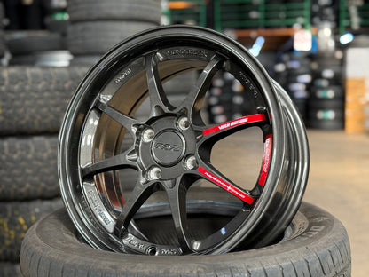 New 15X6.5 ET40 AOW Flow Formed CE28CR Rim (4 wheel) Gloss Gunmetal 4X100