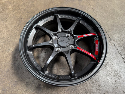 New 15X6.5 ET40 AOW Flow Formed CE28CR Rim (4 wheel) Gloss Gunmetal 4X100