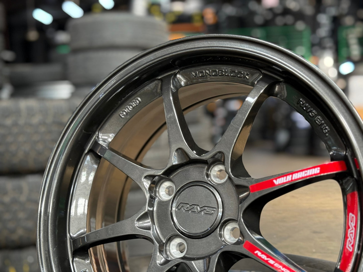 New 15X6.5 ET40 AOW Flow Formed CE28CR Rim (4 wheel) Gloss Gunmetal 4X100