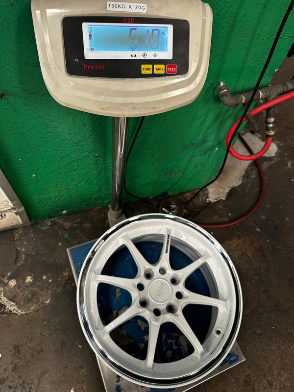 New 15X6.5 ET40 AOW Flow Formed CE28CR Rim (4 wheel) Gloss White 4X100