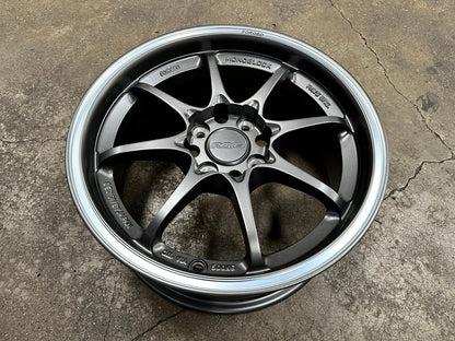 New 15X7 ET35 AOW Flow Formed CE28CR Rim (4 wheel) Matt Gunmetal 4X100