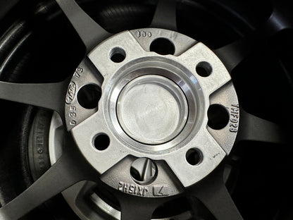 New 15X7 ET35 AOW Flow Formed CE28CR Rim (4 wheel) Matt Gunmetal 4X100