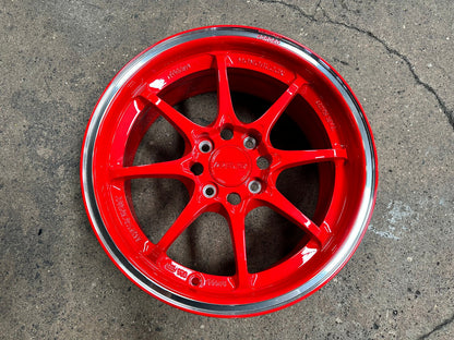 New 15X7 ET35 AOW Flow Formed CE28CR Rim (4 wheel) Gloss Red 4X100