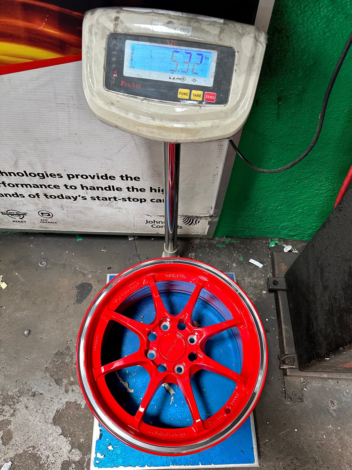 New 15X7 ET35 AOW Flow Formed CE28CR Rim (4 wheel) Gloss Red 4X100