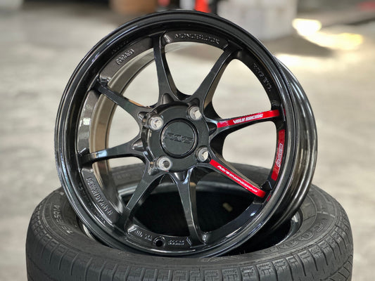 New 15X7 ET35 AOW Flow Formed CE28CR Rim (4 wheel) Gloss Gunmetal 4X100