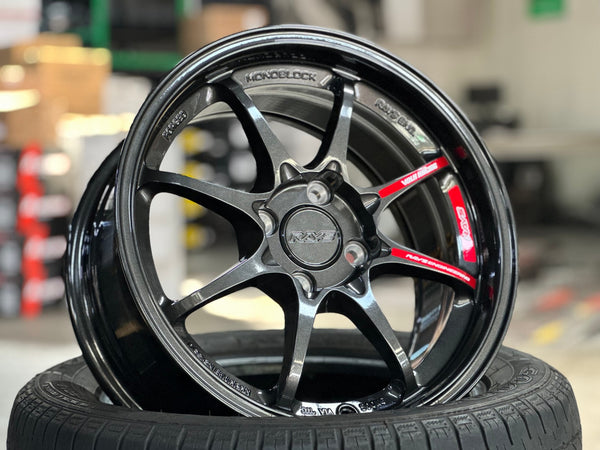 New 15X7 ET35 AOW Flow Formed CE28CR Rim (4 wheel) Gloss Gunmetal 4X100