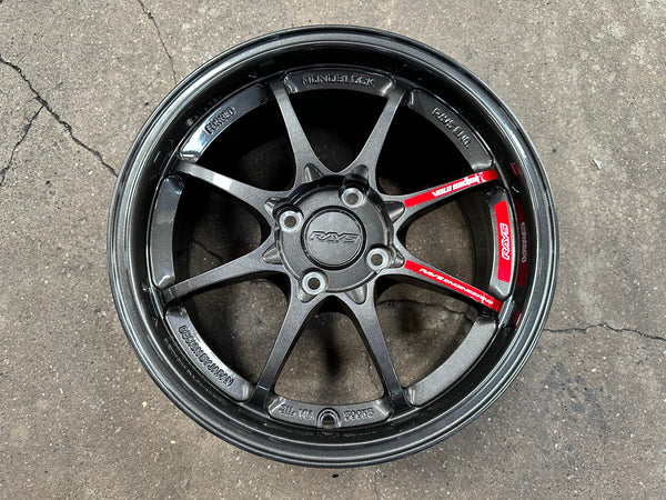 New 15X7 ET35 AOW Flow Formed CE28CR Rim (4 wheel) Gloss Gunmetal 4X100