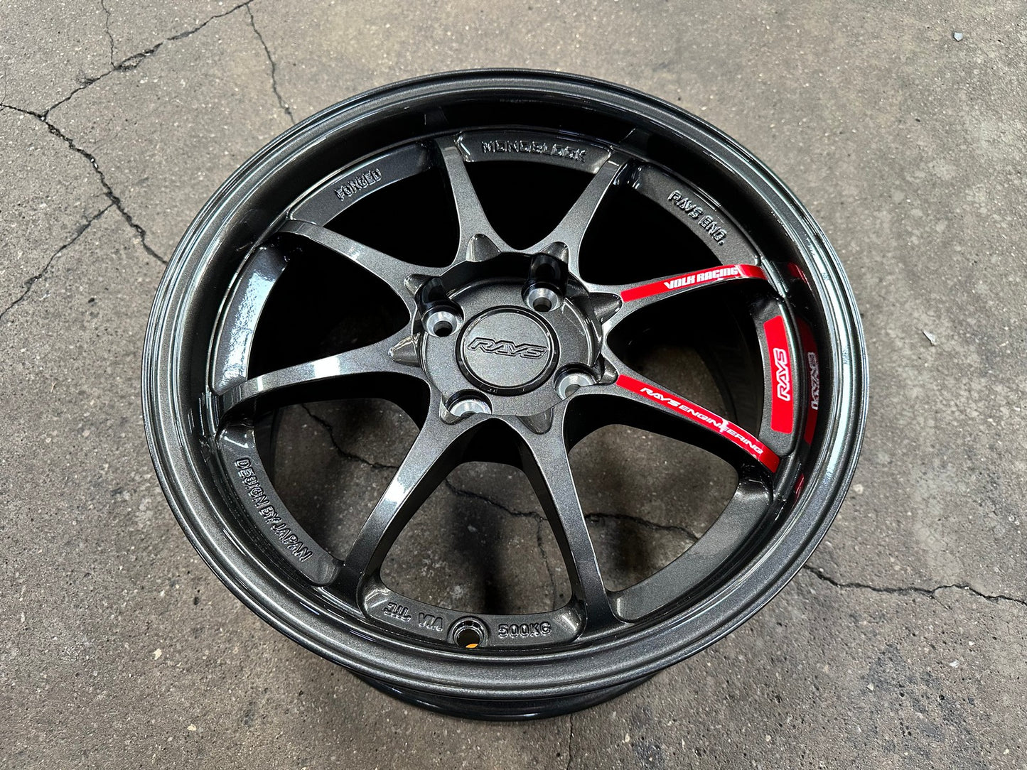 New 15X7 ET35 AOW Flow Formed CE28CR Rim (4 wheel) Gloss Gunmetal 4X100