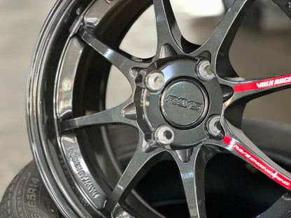 New 15X7 ET35 AOW Flow Formed CE28CR Rim (4 wheel) Gloss Gunmetal 4X100