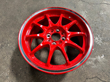New 16X7 ET40 AOW Flow Formed CE28CR Rim (4 wheel) Gloss Red 4X100